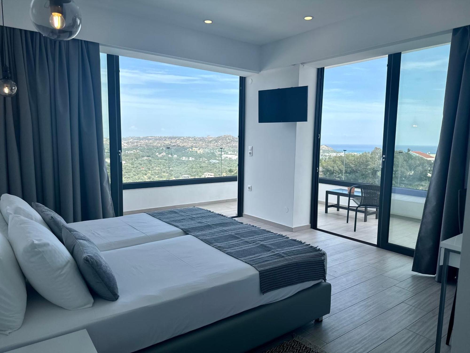 Habitat Inn Faliraki View Villa Rhodes Kalithies Esterno foto