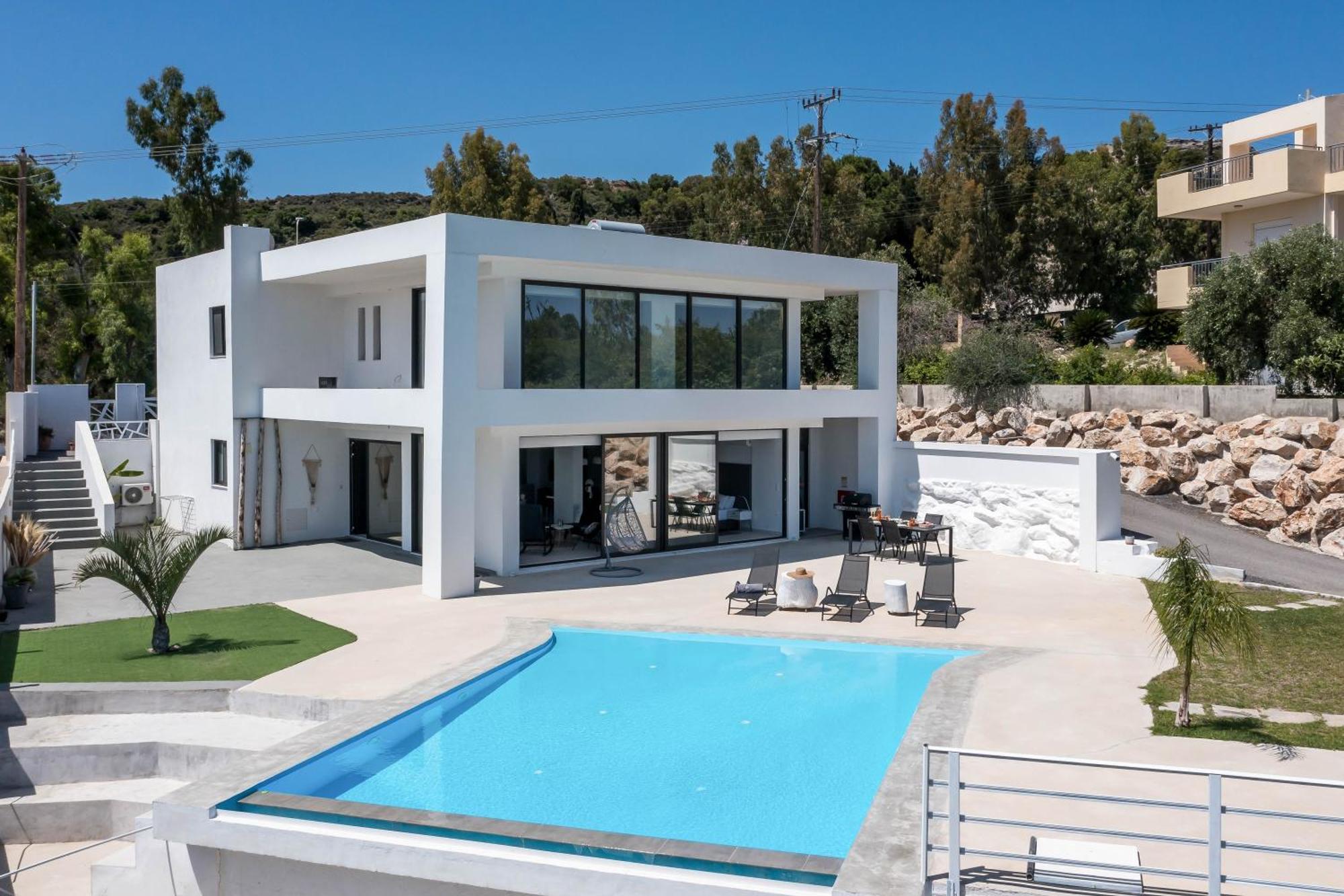 Habitat Inn Faliraki View Villa Rhodes Kalithies Esterno foto